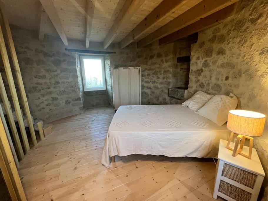 Villa Loue Ancien Moulin A Vent Avec Piscine Et Jacuzzi à Neuvy-Bouin Extérieur photo