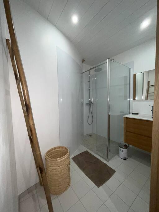 Villa Loue Ancien Moulin A Vent Avec Piscine Et Jacuzzi à Neuvy-Bouin Extérieur photo