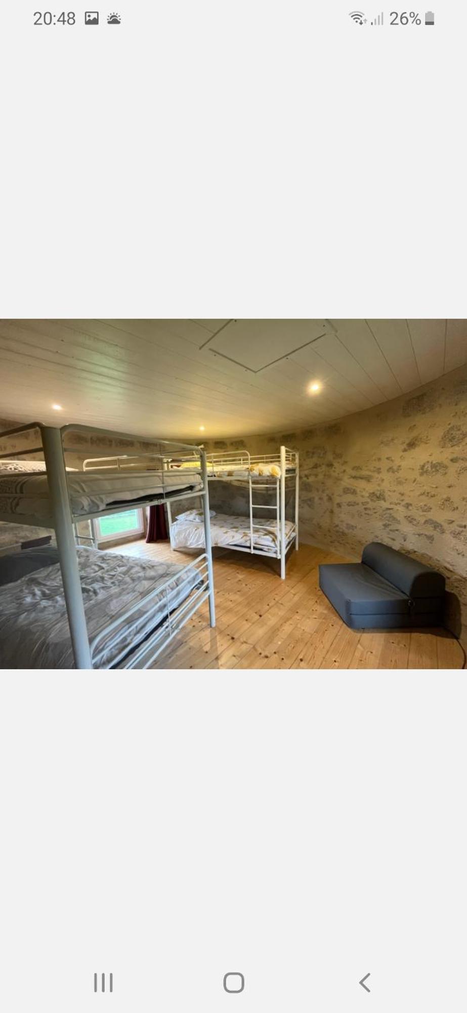 Villa Loue Ancien Moulin A Vent Avec Piscine Et Jacuzzi à Neuvy-Bouin Extérieur photo